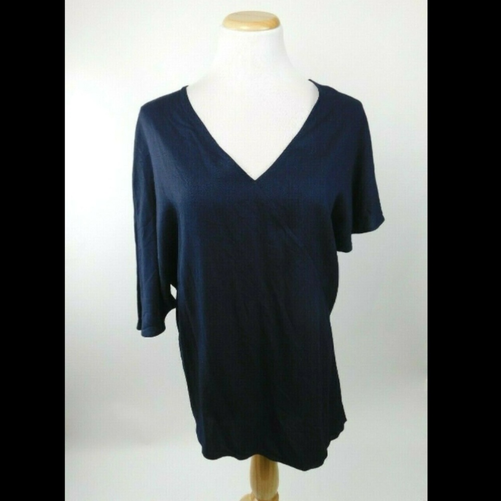 MM6 Maison Martin Margiela Asymmetric Rayon Blouse